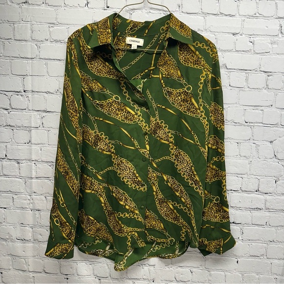 L'AGENCE Nina silk blouse XS - Picture 3 of 10